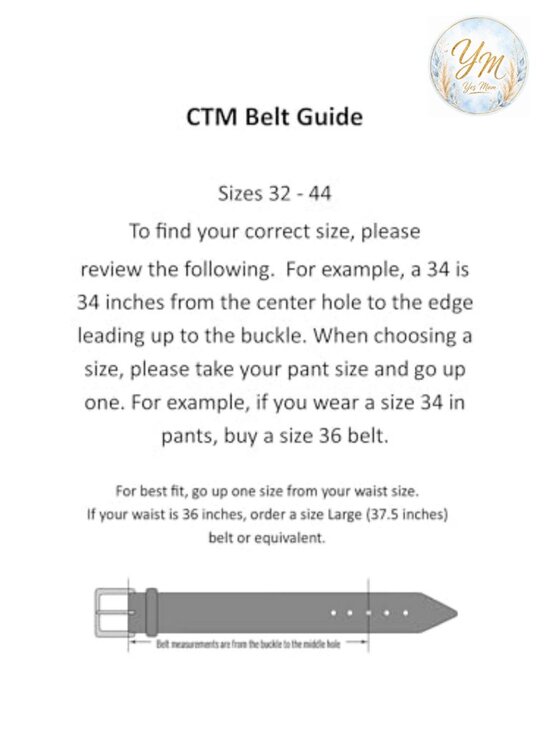 Leather Western Embossed Belt with Removable Buckle 1.375\